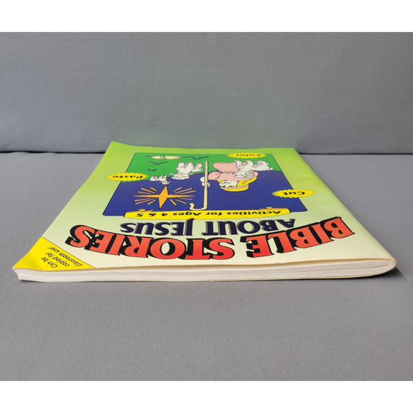 Bible Stories about Jesus Activities Book by Darlene Hoffa 1995 Paperback Kids - Picture 8 of 16